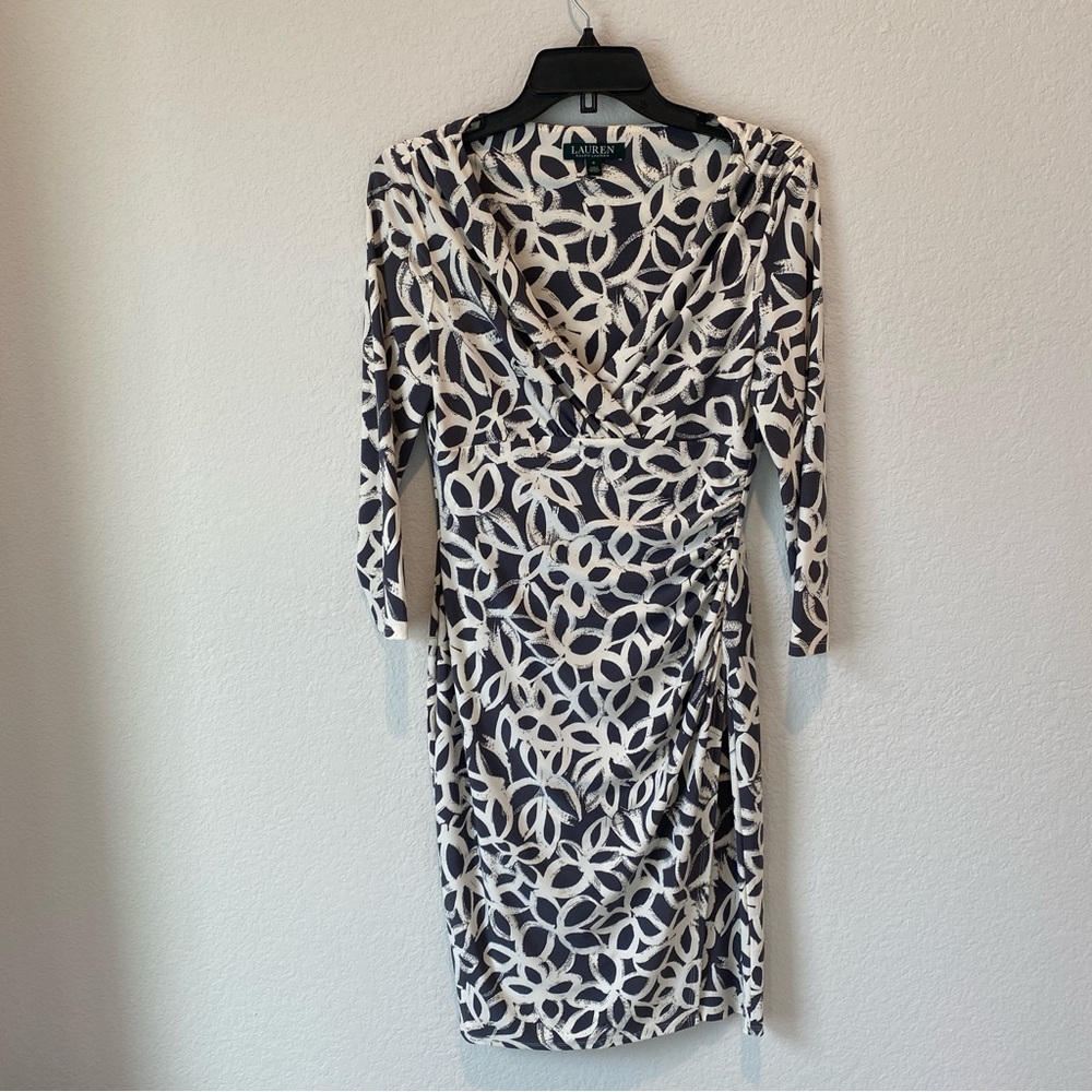 Ralph Lauren Printed Career Dress Size 4